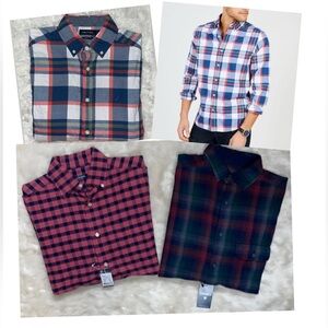 Daniel Cremieux Nautica Classic Fit Button Down Shirt Bundle Small NWT